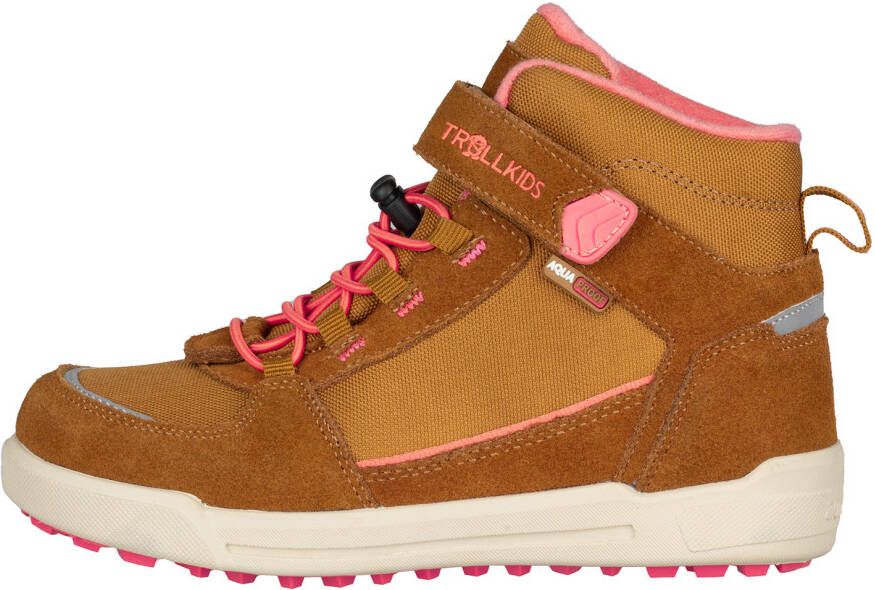 Trollkids Kid's Gryllefjord Mid Cut Vrijetijdsschoenen bruin