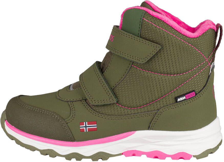 Trollkids Kid's Hafjell Winter Boots Winterschoenen olijfgroen