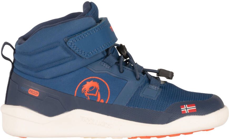 Trollkids Kid's Hovden Barefoot Winter Hiker Winterschoenen blauw
