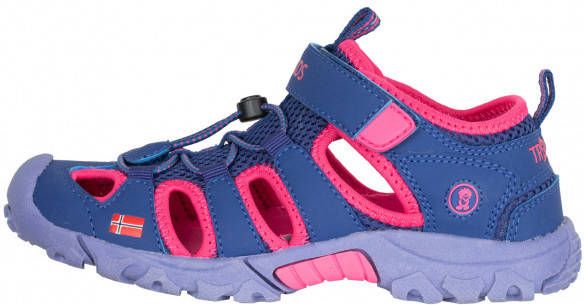 Trollkids Kid's Kristiansand Sandal Sandalen purper blauw - Foto 2