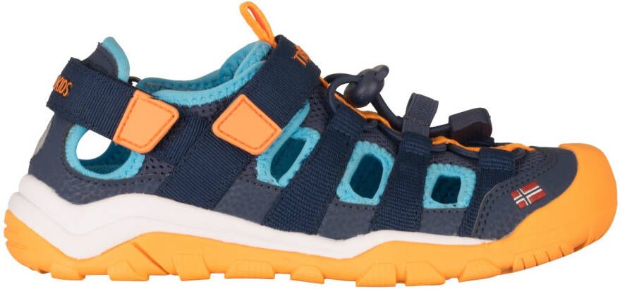 Trollkids Kid's Kristiansand Sandal XT Sandalen blauw