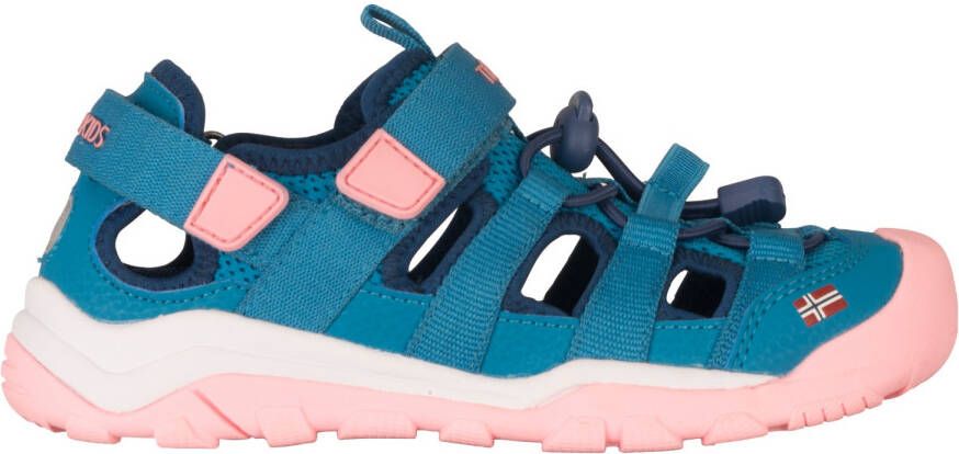 Trollkids Kid's Kristiansand Sandal XT Sandalen blauw