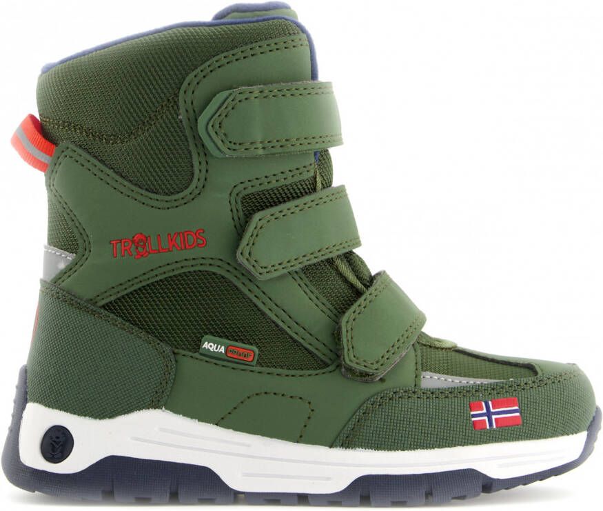 Trollkids Kid's Lofoten Winter Boots Winterschoenen olijfgroen