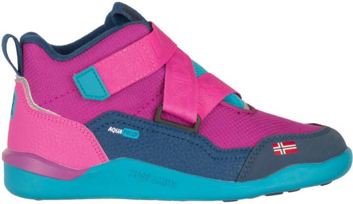 Trollkids Kid's Nordfjord Barefoot Winter Hiker Winterschoenen roze