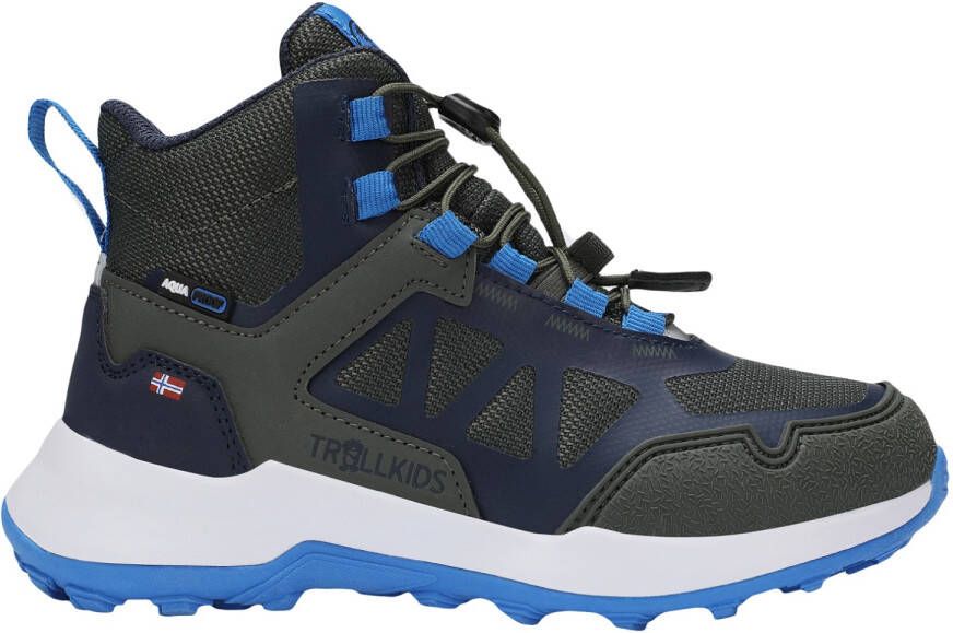 Trollkids Kid's Oppland Hiker Wandelschoenen blauw