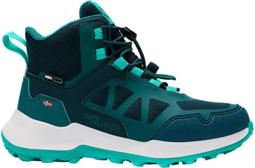 Trollkids Kid's Oppland Hiker Wandelschoenen blauw