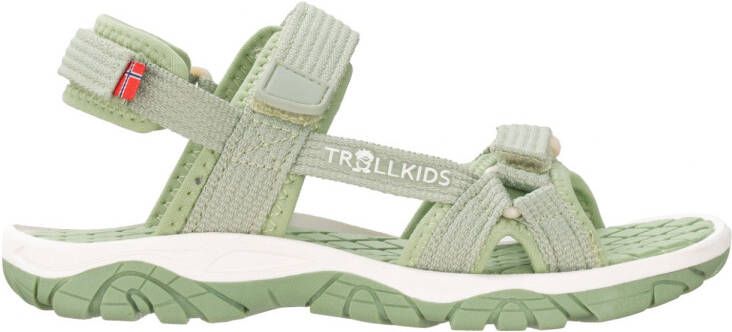 Trollkids Kid's Oslofjord Sandal Sandalen olijfgroen