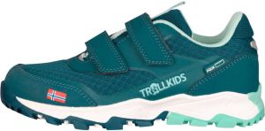 Trollkids Kid's Preikestolen Hiker Multisportschoenen blauw turkoois