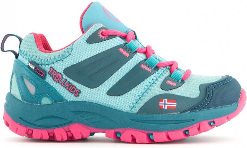 Trollkids Kid's Rondane Hiker Low Multisportschoenen turkoois