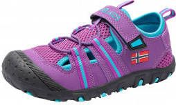 Trollkids Kid's Sandefjord Sandal Sandalen purper - Foto 2