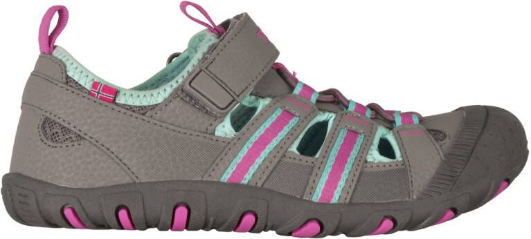 Trollkids Kid's Sandefjord Sandal XT Sandalen grijs