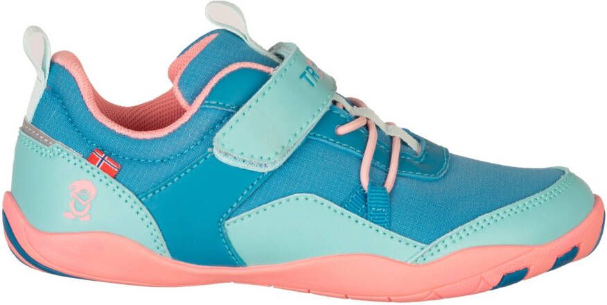 Trollkids Kid's Skaland Hiker Barefootschoenen blauw pink