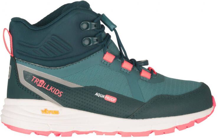 Trollkids Kid's Skarvan Hiker Mid XT Wandelschoenen blauw