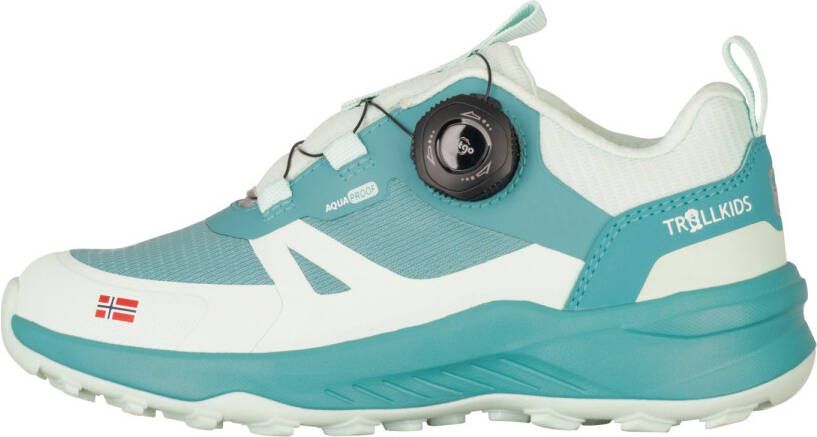 Trollkids Kid's Trollfjord Hiker Low XT Multisportschoenen turkoois