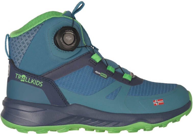 Trollkids Kid's Trollfjord Hiker Mid XT Wandelschoenen blauw