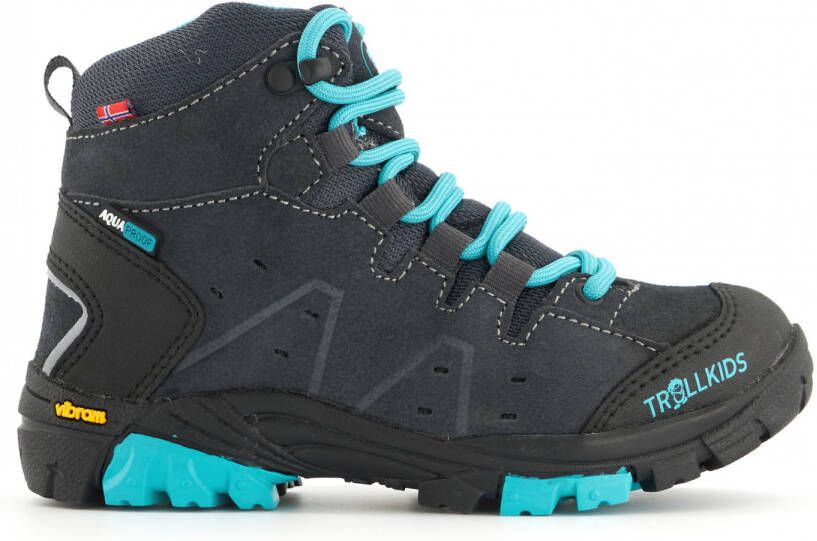 Trollkids Kid's Trollsteinen Hiker Mid Wandelschoenen grijs