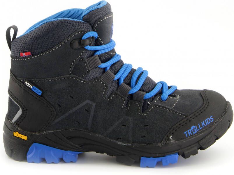 Trollkids Kid's Trollsteinen Hiker Mid Wandelschoenen zwart