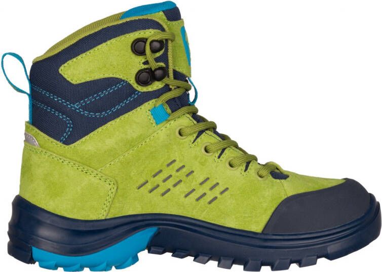 Trollkids Kid's Trollsteinen Hiker Mid XT Wandelschoenen olijfgroen blauw