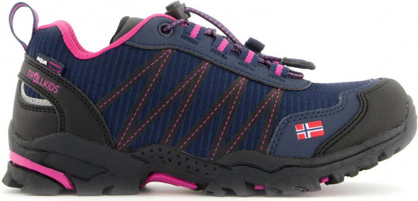 Trollkids Kids Trolltunga Hiker Low Multisportschoenen blauw