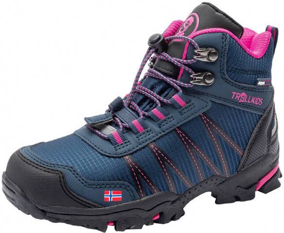 Trollkids Kid's Trolltunga Hiker Mid Wandelschoenen blauw - Foto 3
