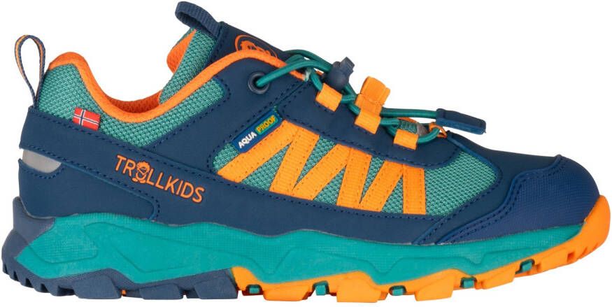 Trollkids Kid's Tronfjell Hiker Low Multisportschoenen blauw