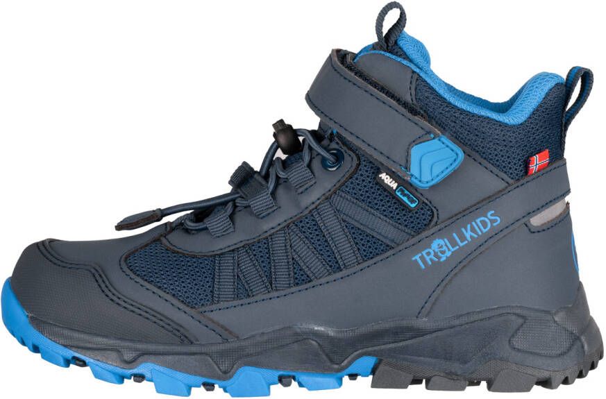 Trollkids Kid's Tronfjell Hiker Mid Wandelschoenen blauw