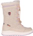 Trollkids Girl's Arendal Winter Boots Pro Winterschoenen beige roze - Beige
