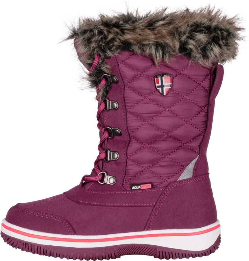 Trollkids Girl's Holmenkollen Snow Boots XT Winterschoenen purper