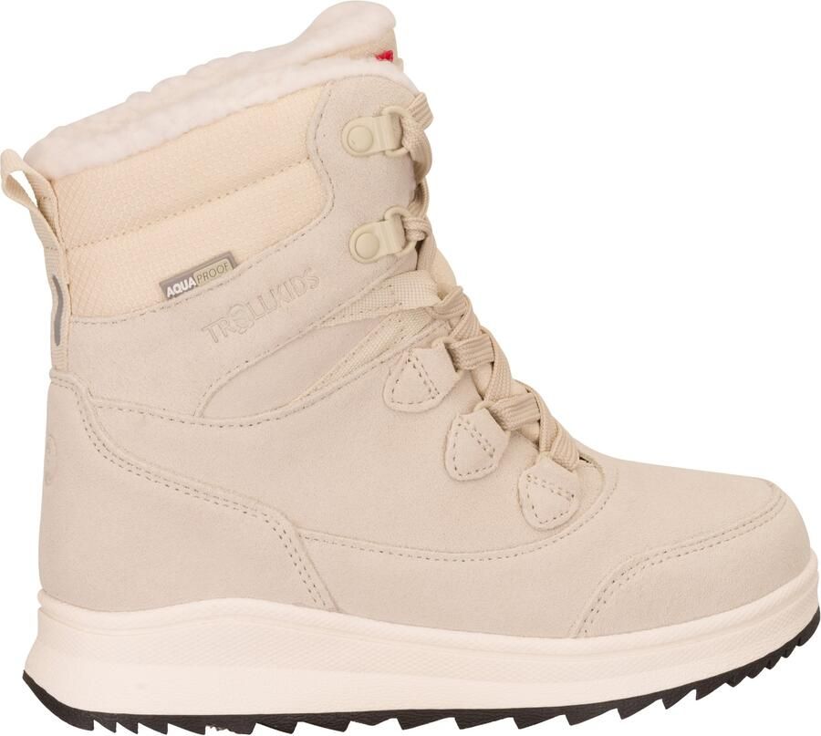 Trollkids Girl's Lillehammer Winter Boots Winterschoenen beige
