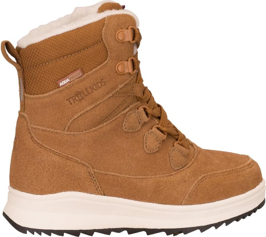 Trollkids Girl's Lillehammer Winter Boots Winterschoenen bruin