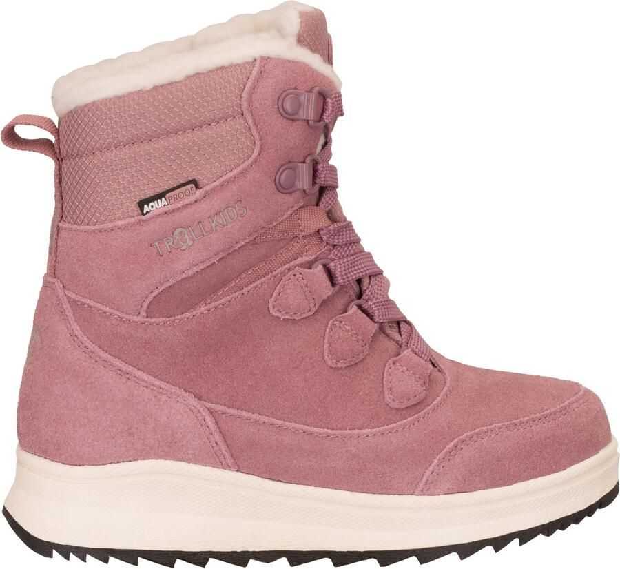 Trollkids Girl's Lillehammer Winter Boots Winterschoenen roze