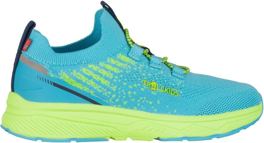 Trollkids Kid's Balestrand Sneaker Vrijetijdsschoenen blauw spring leaf
