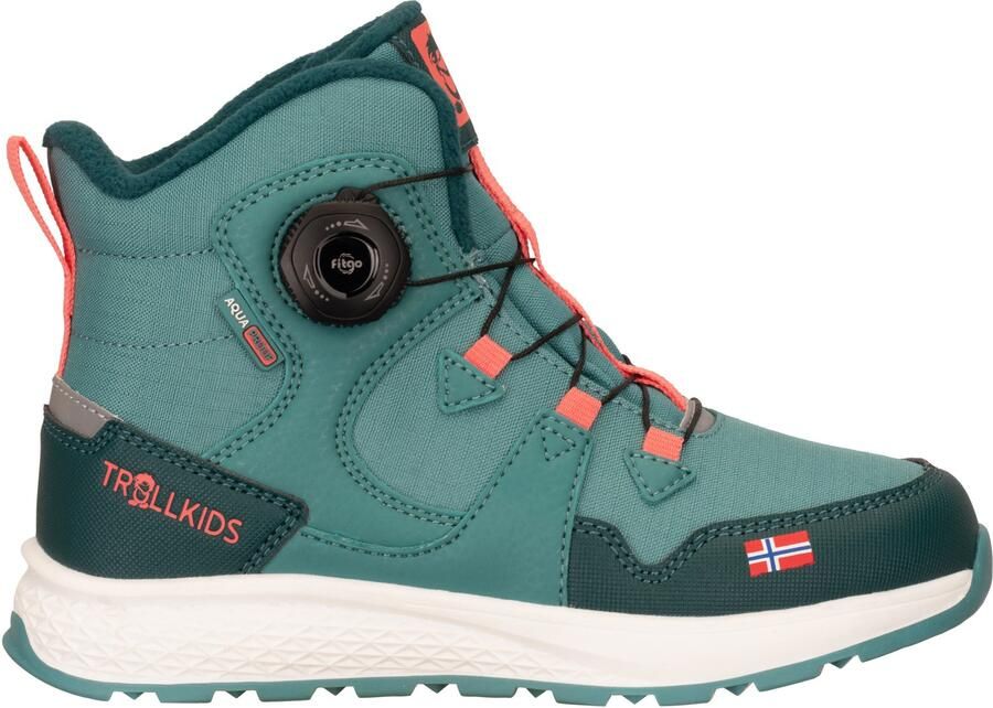 Trollkids Kid's Bergen Winter Mid Cut Winterschoenen turkoois