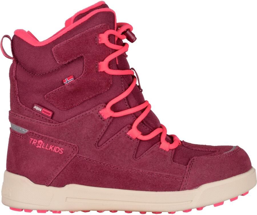 Trollkids Kid's Finnmark Winter Boots Winterschoenen rood