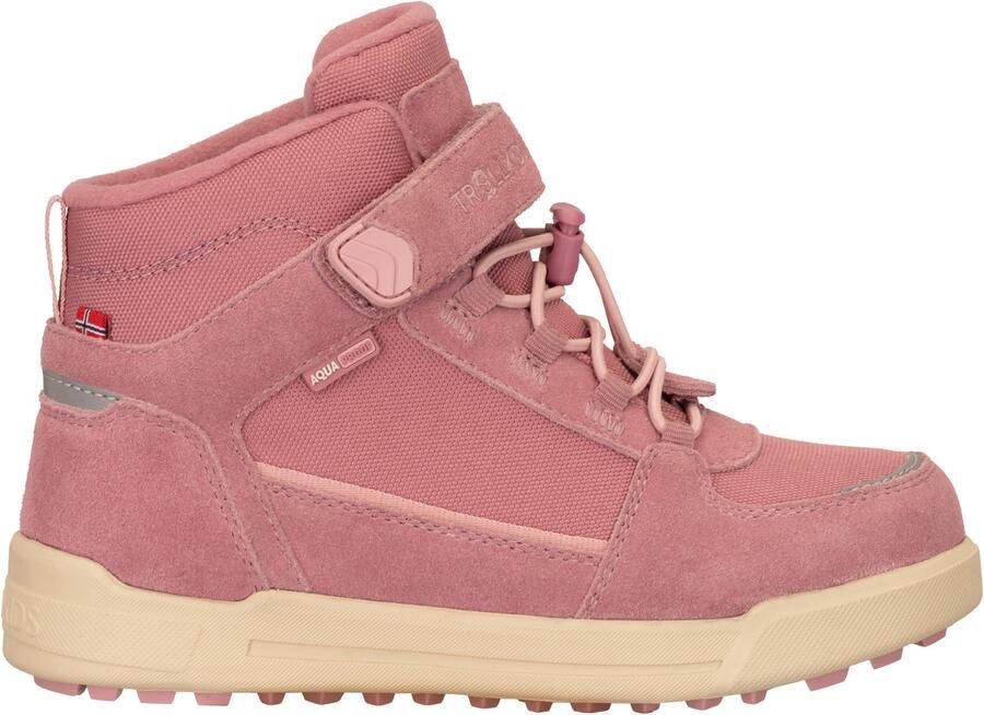 Trollkids Kid's Gryllefjord Mid Cut Vrijetijdsschoenen roze