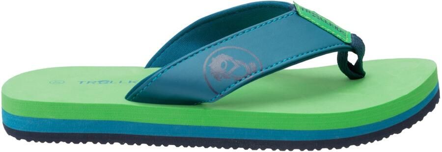 Trollkids Kid's Haukland Beach Sandal Sandalen groen