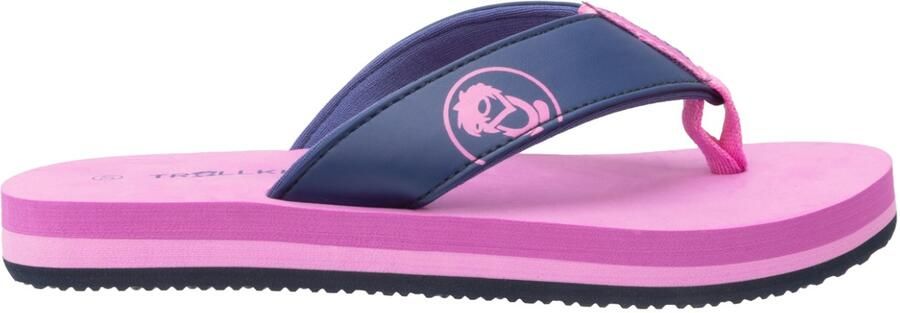 Trollkids Kid's Haukland Beach Sandal Sandalen roze