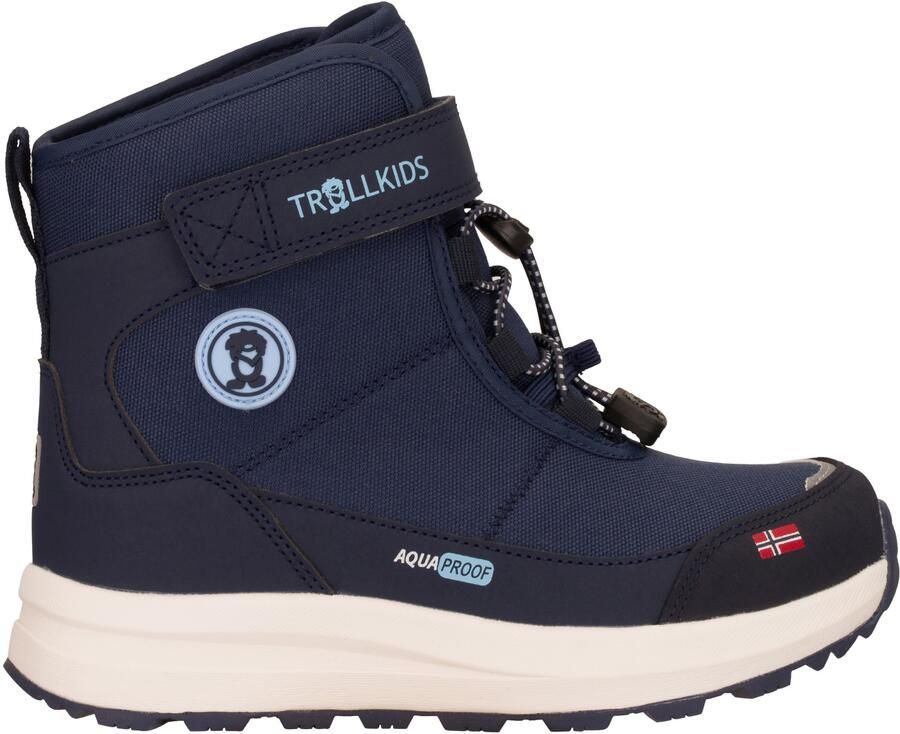 Trollkids Kid's Helgeland Anti Slip Winter Boots Winterschoenen blauw