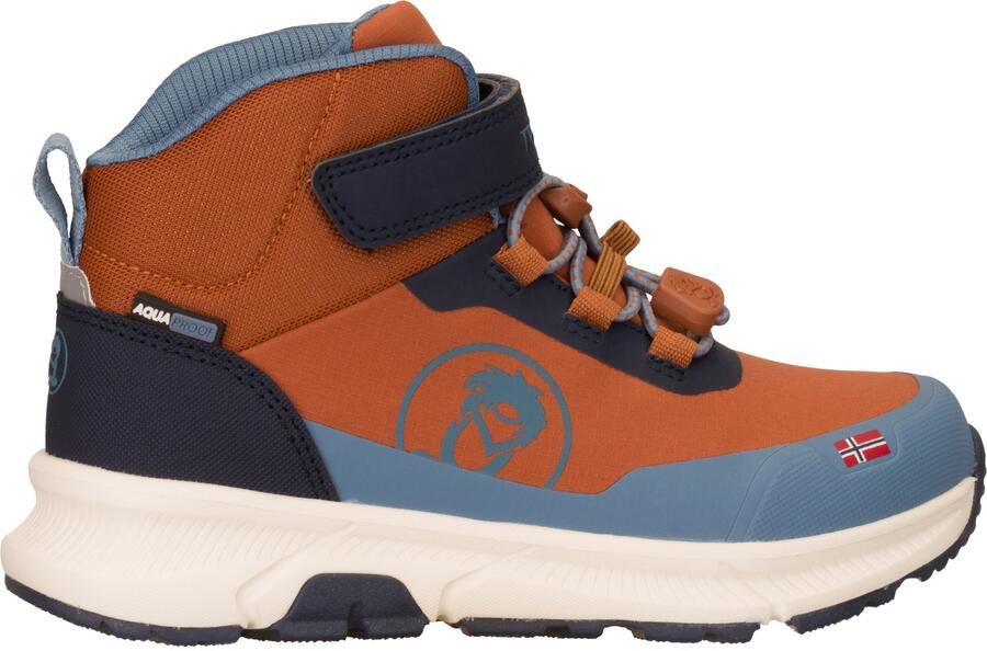 Trollkids Kid's Kristiansand Winter Mid Cut Vrijetijdsschoenen bruin