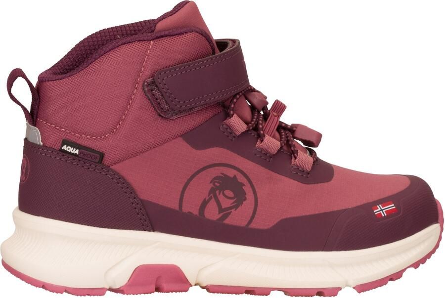 Trollkids Kid's Kristiansand Winter Mid Cut Vrijetijdsschoenen rood