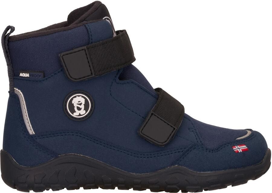 Trollkids Kid's Lyngdal Barefoot Winter Hiker Winterschoenen blauw