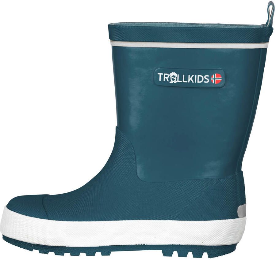 Trollkids Kid's Lysefjord Rubber Boots Rubberlaarzen blauw