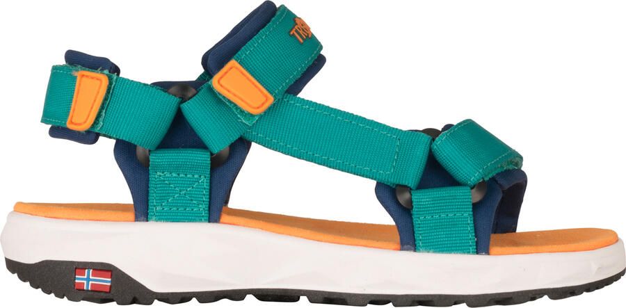 Trollkids Kid's Lysefjord Sandal Sandalen turkoois