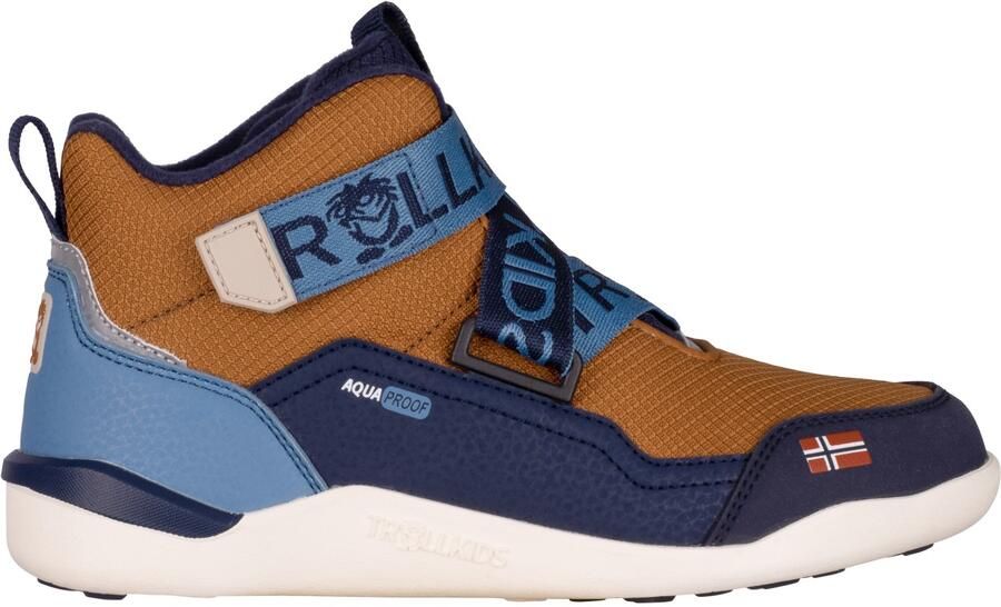 Trollkids Kid's Nordfjord Barefoot Winter Hiker Winterschoenen blauw