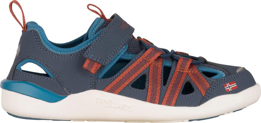 Trollkids Kid's Saltfjord Sandal Sandalen blauw