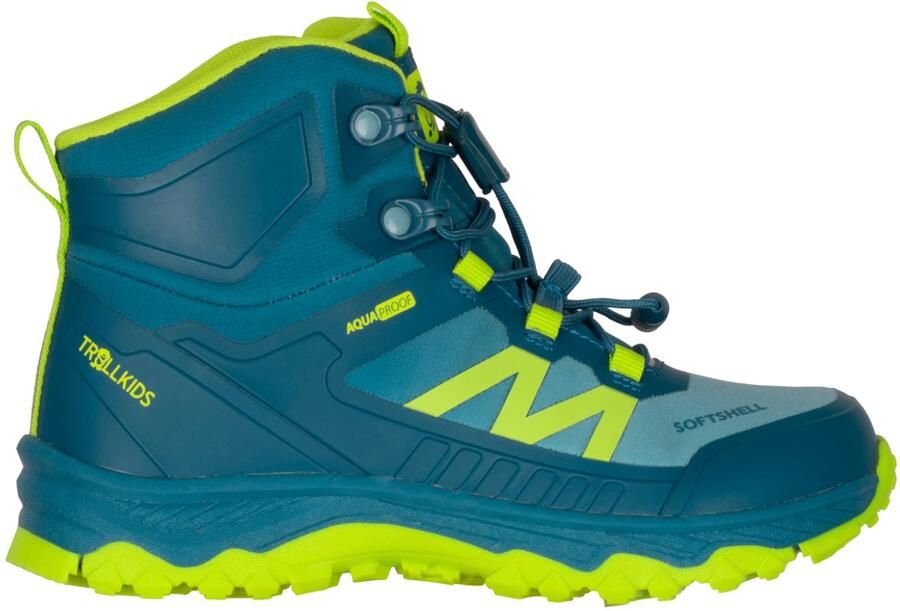 Trollkids Kid's Sirdal Hiker Mid Wandelschoenen blauw