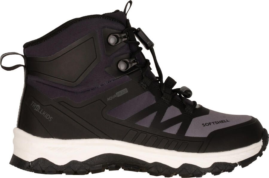Trollkids Kid's Sirdal Hiker Mid Wandelschoenen zwart
