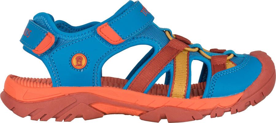 Trollkids Kid's Stavanger Sandal XT Sandalen blauw rood