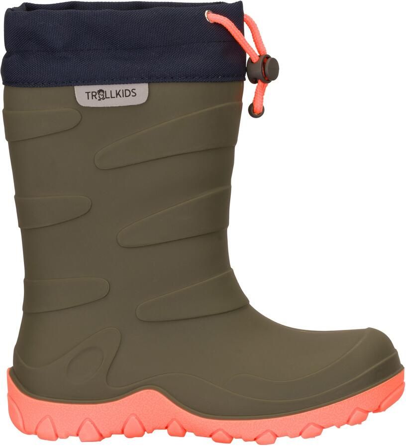 Trollkids Kid's Torsvag Thermo Winter Rubber Boots Rubberlaarzen bruin