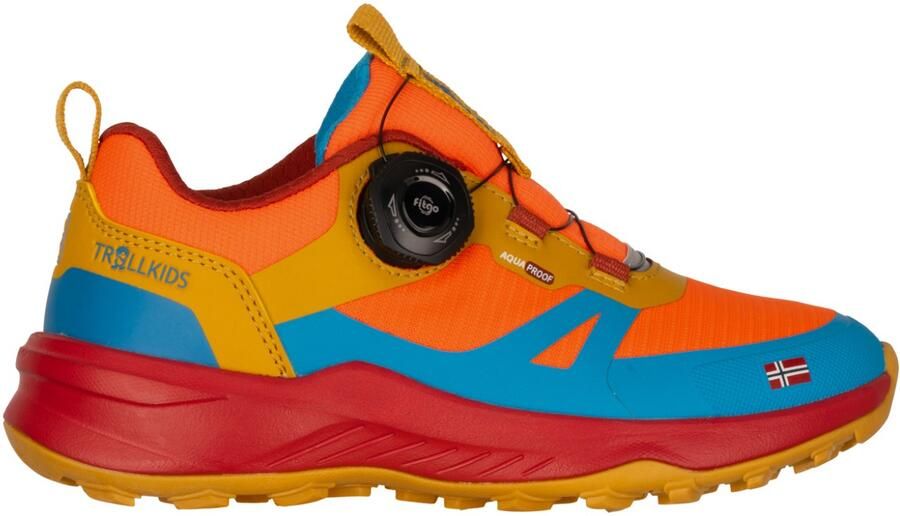 Trollkids Kid's Trollfjord Hiker Low XT Multisportschoenen meerkleurig